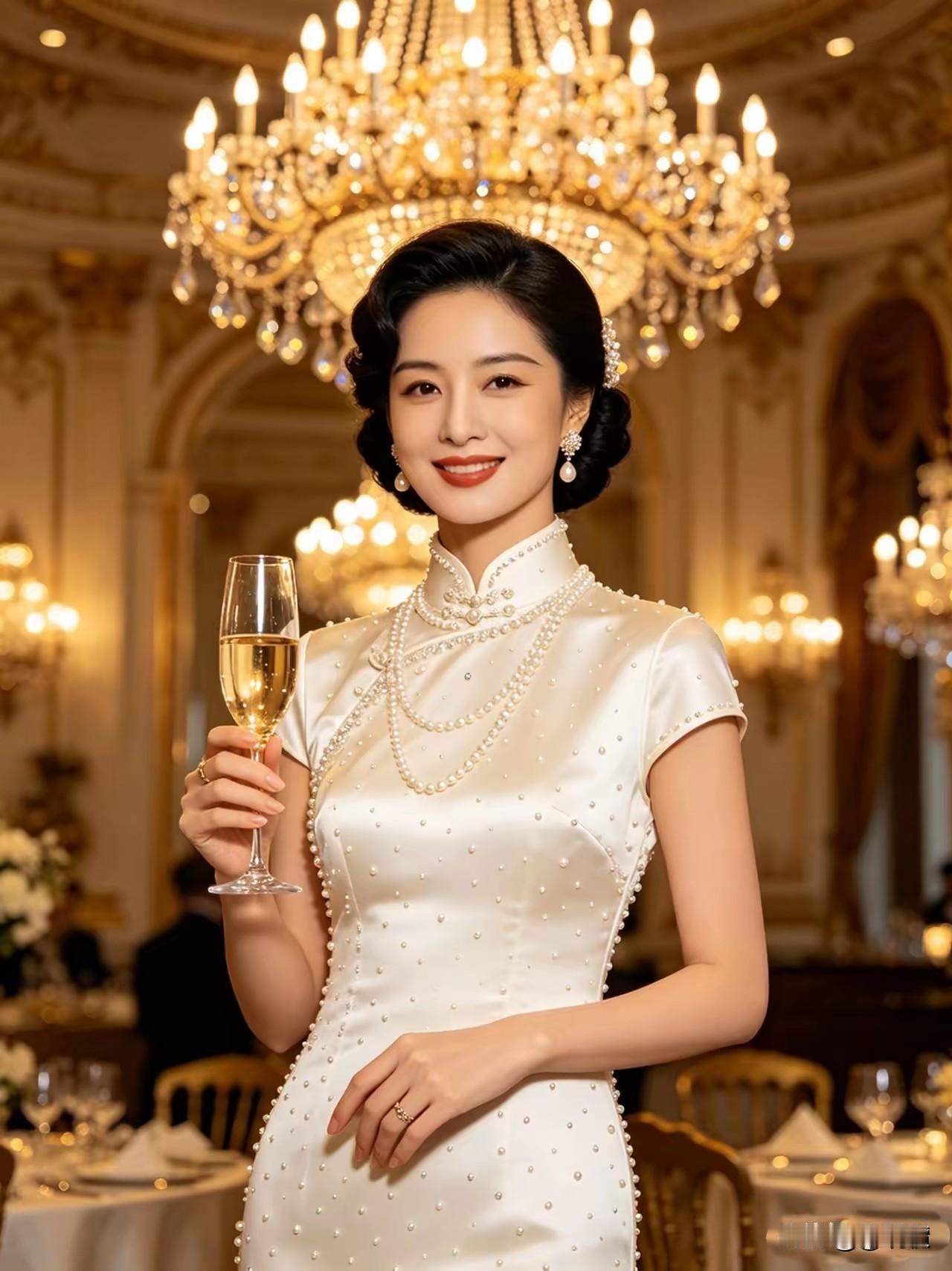 旗袍雅致，高贵典雅。千种妩媚，万般风情。