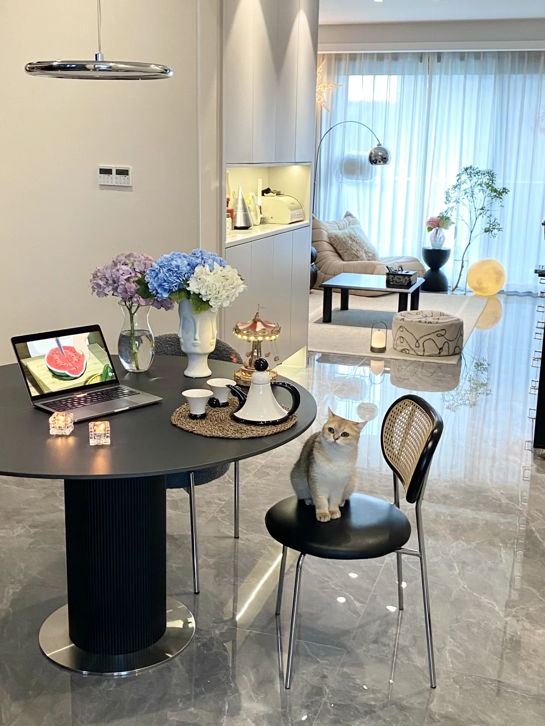 30岁独居｜艺术漆上墙，我的小家高级感拉满✨