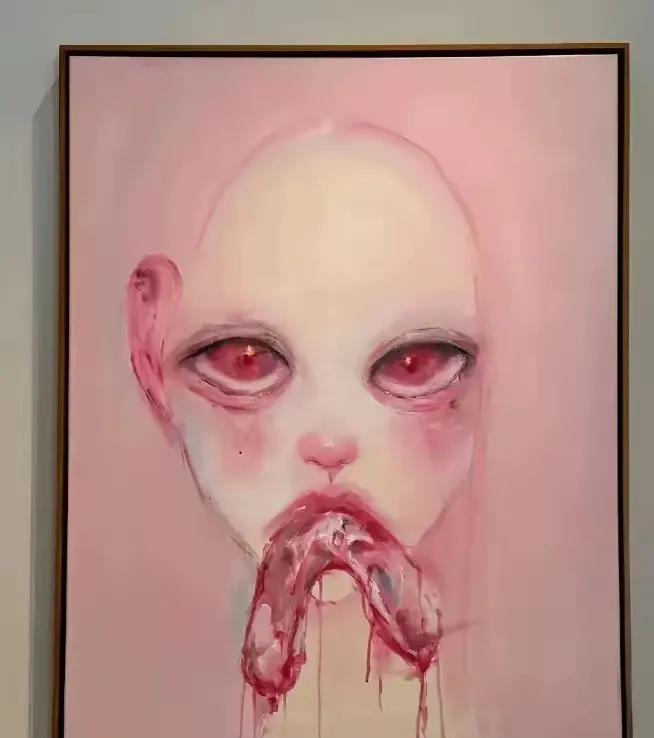 小S女儿到底有没有才？小S女儿lily开画展，展出了25幅画作，听说在小S暗搓