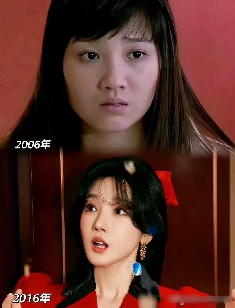 陈小纭以前和现在对比，绝对是逆袭大女主剧情
