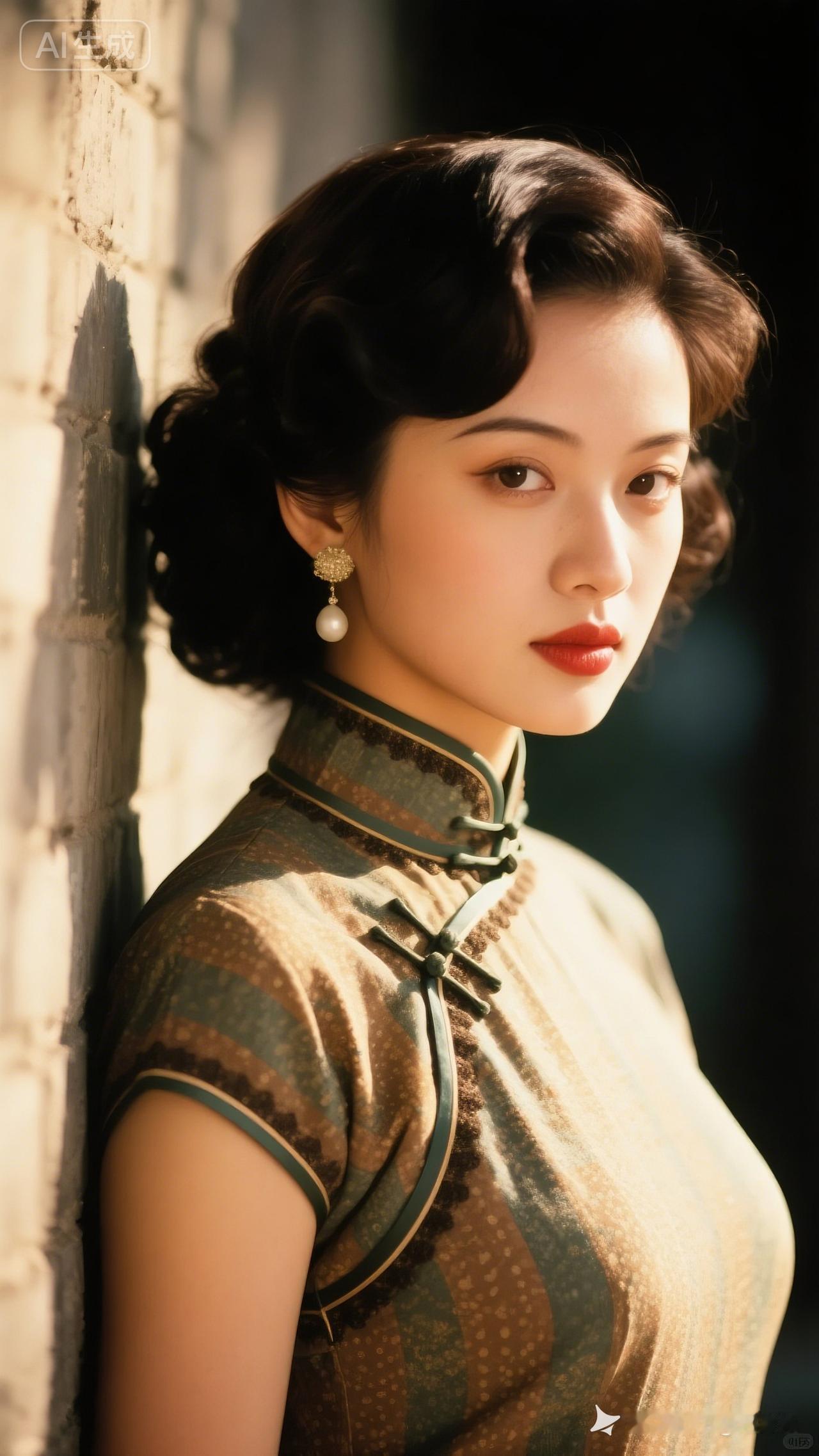 复古风韵，优雅旗袍，韵味十足！