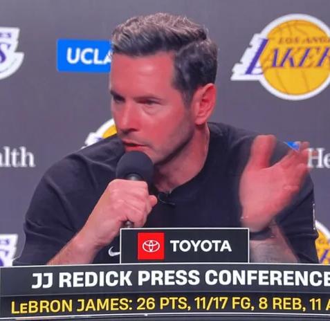 雷迪克简直是有病！“希望勒布朗明日能出战——虽然我们不知道他明天醒来身体