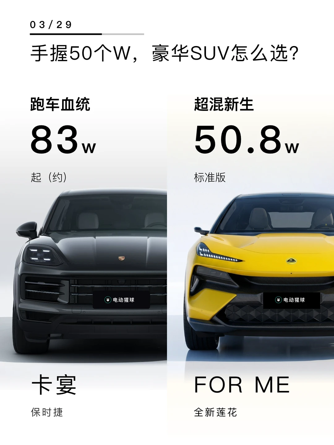 手握50个W，豪华SUV怎么选？