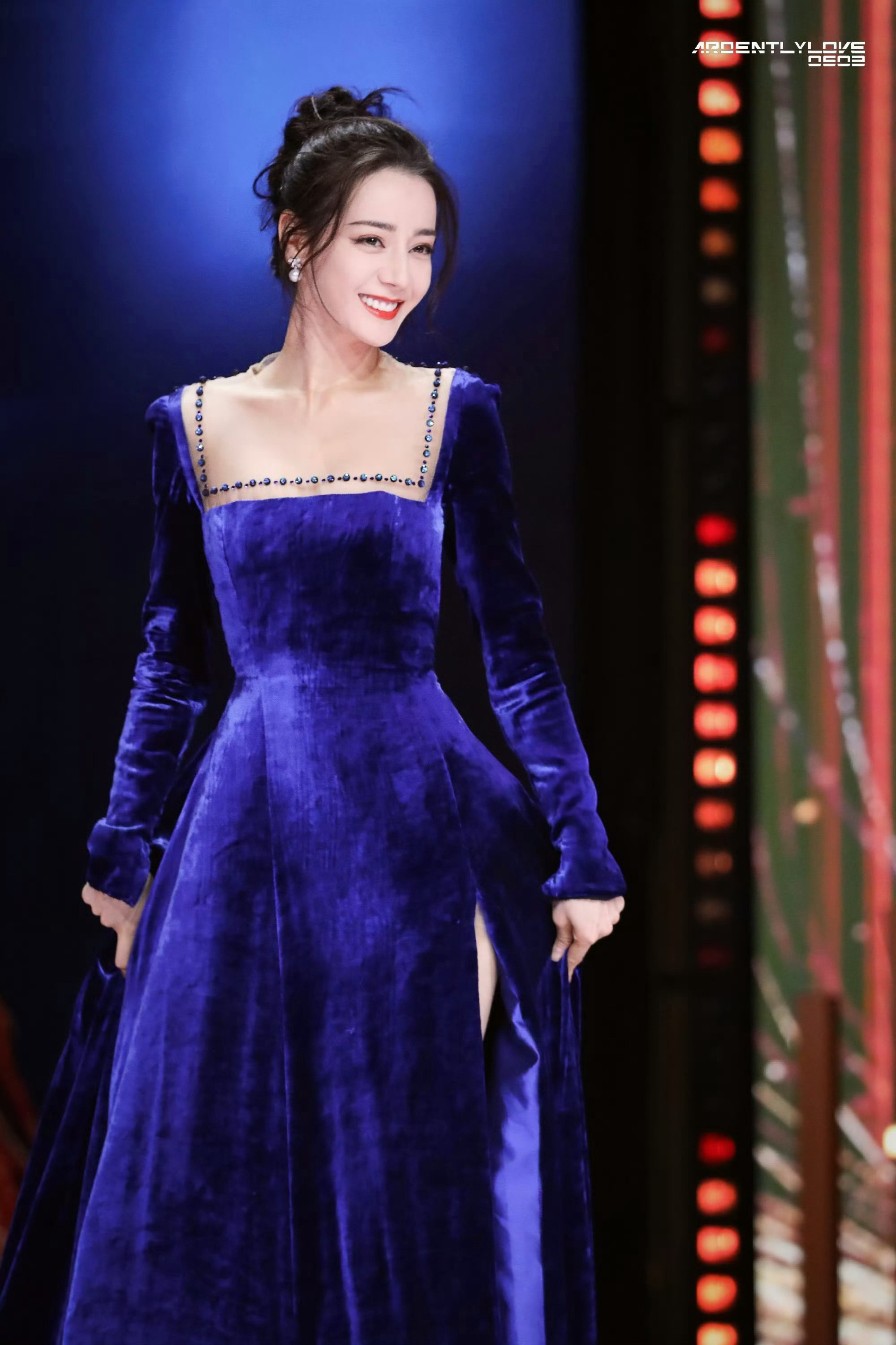 女明星蓝色妖姬造型，你pick❓赵丽颖｜刘诗诗｜迪丽热巴鞠婧祎｜