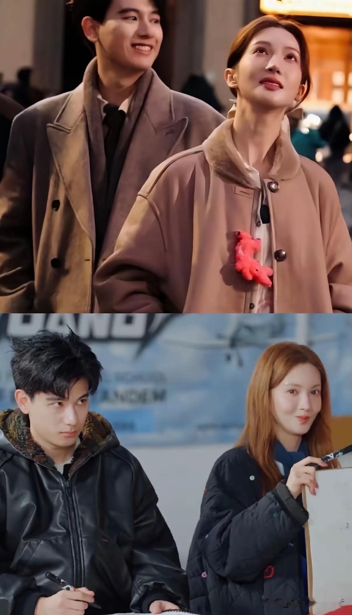 胡先煦和金晨相差10岁，10年轻看着像姐弟，如今看来好像同龄人，果然女艺人都不会