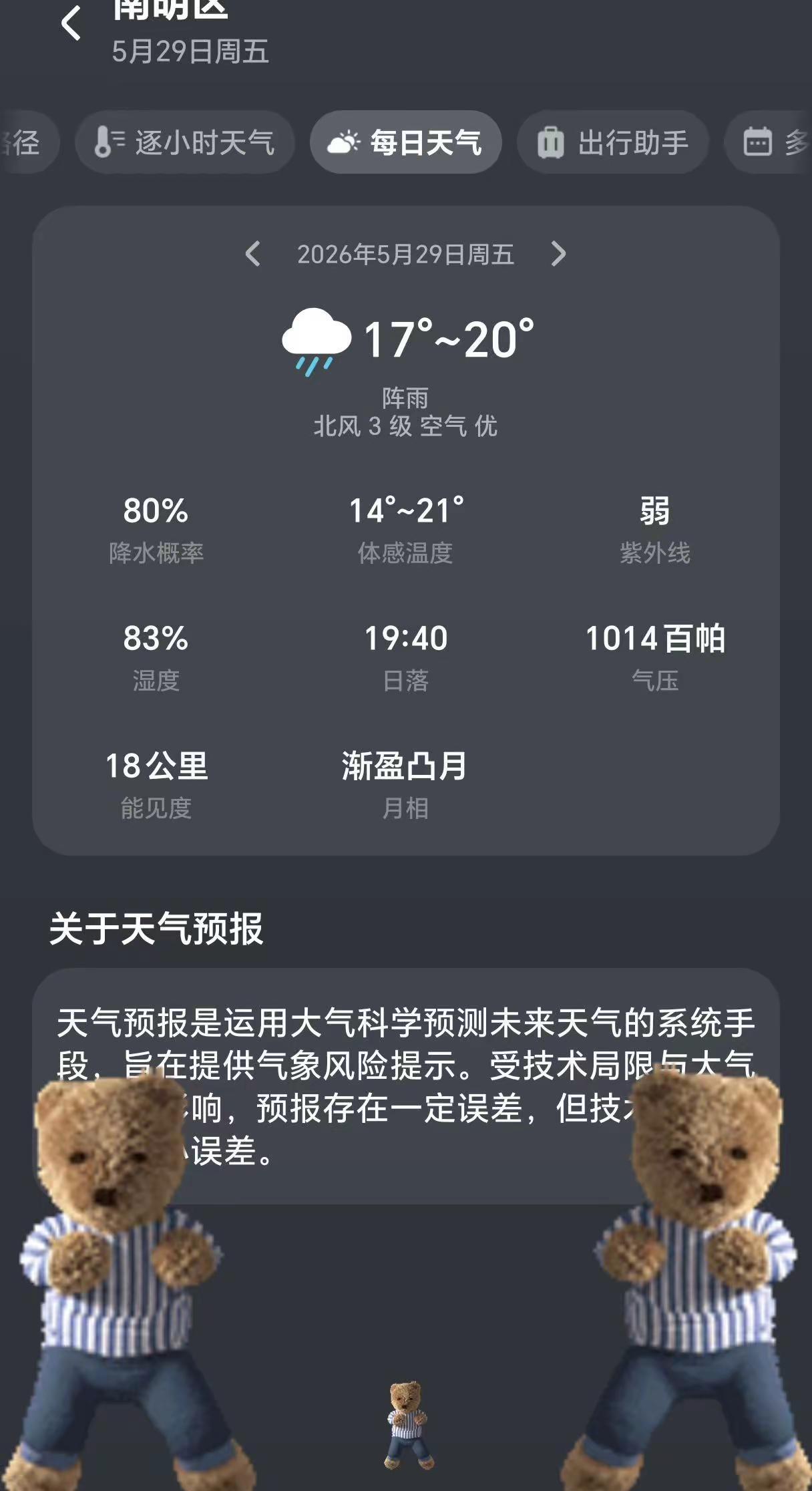 可惜你不是贵州人，你不知道贵州的天气有多么的变化，昨天有多热，今天就有多冷你们手