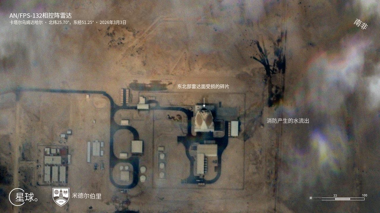 伊朗导弹为什么打得准了，原来是美军中东战略预警雷已经达被摧毁！伊朗确实干了票大的