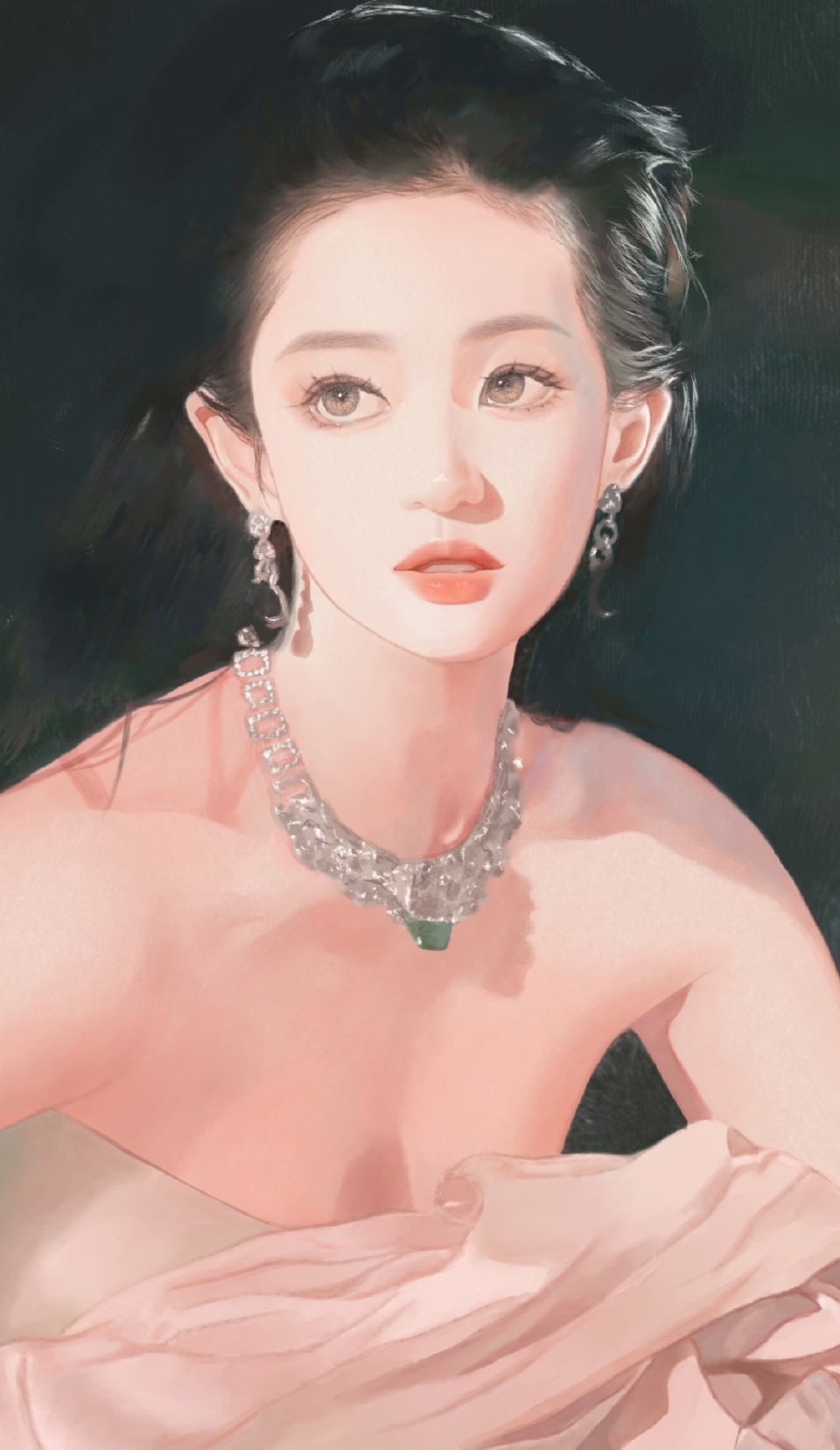 眼前一亮，画师笔下的天仙～​​​