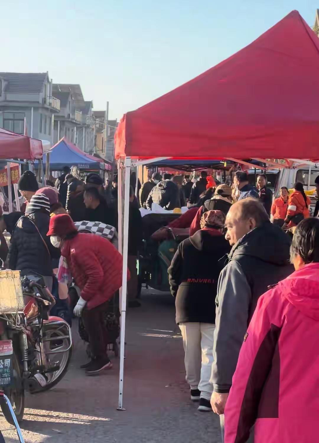 青岛大集杀疯了！百年泊里12万人挤爆现场，免费鸡蛋抢空，地铁直达千年古集，这波山