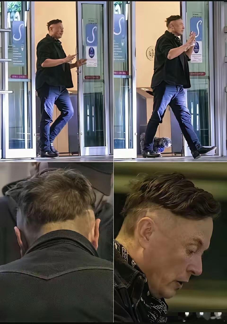 马斯克在中国上海花2万美元聘请的设计师为他设计的发型，大家感觉怎么样？