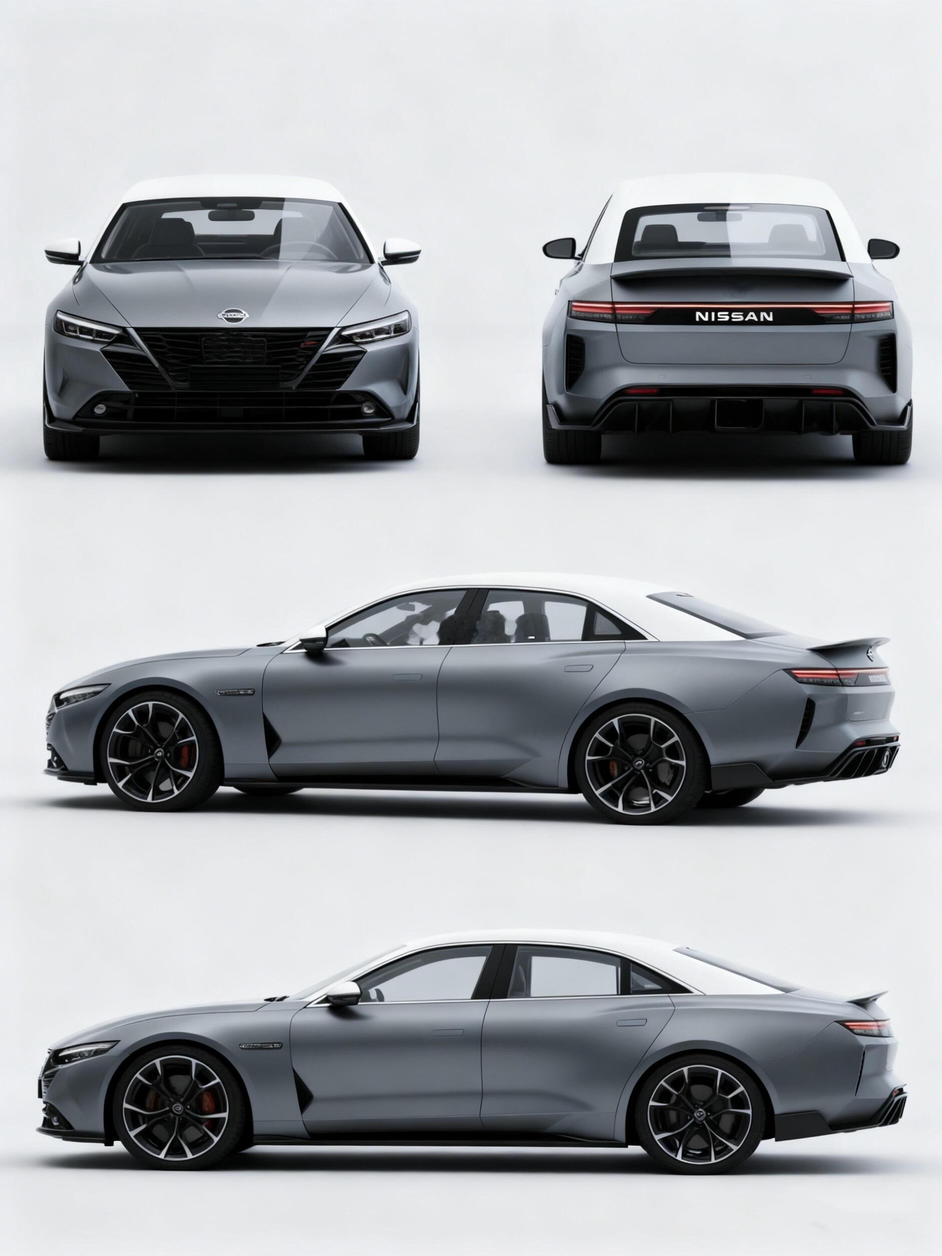 日产新天籁设计渲染图日产