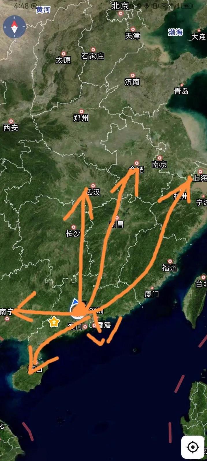 佛山广湛高铁站未来直达的城市？一定会去六个方向。第一：佛山直达长沙武汉；第