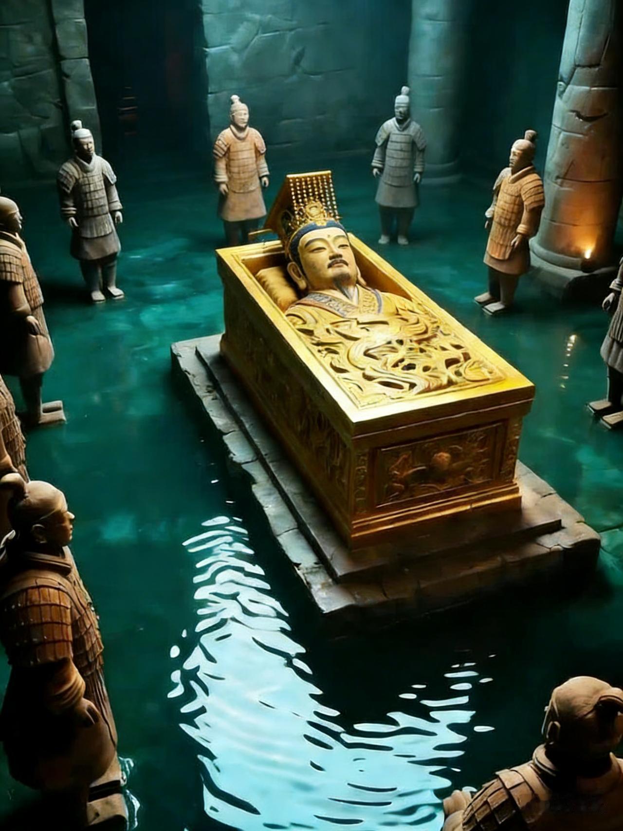 秦始皇“遗容之谜”，棺内到底是枯骨一具，还是容貌保存完好？学术界持有两种截然不同