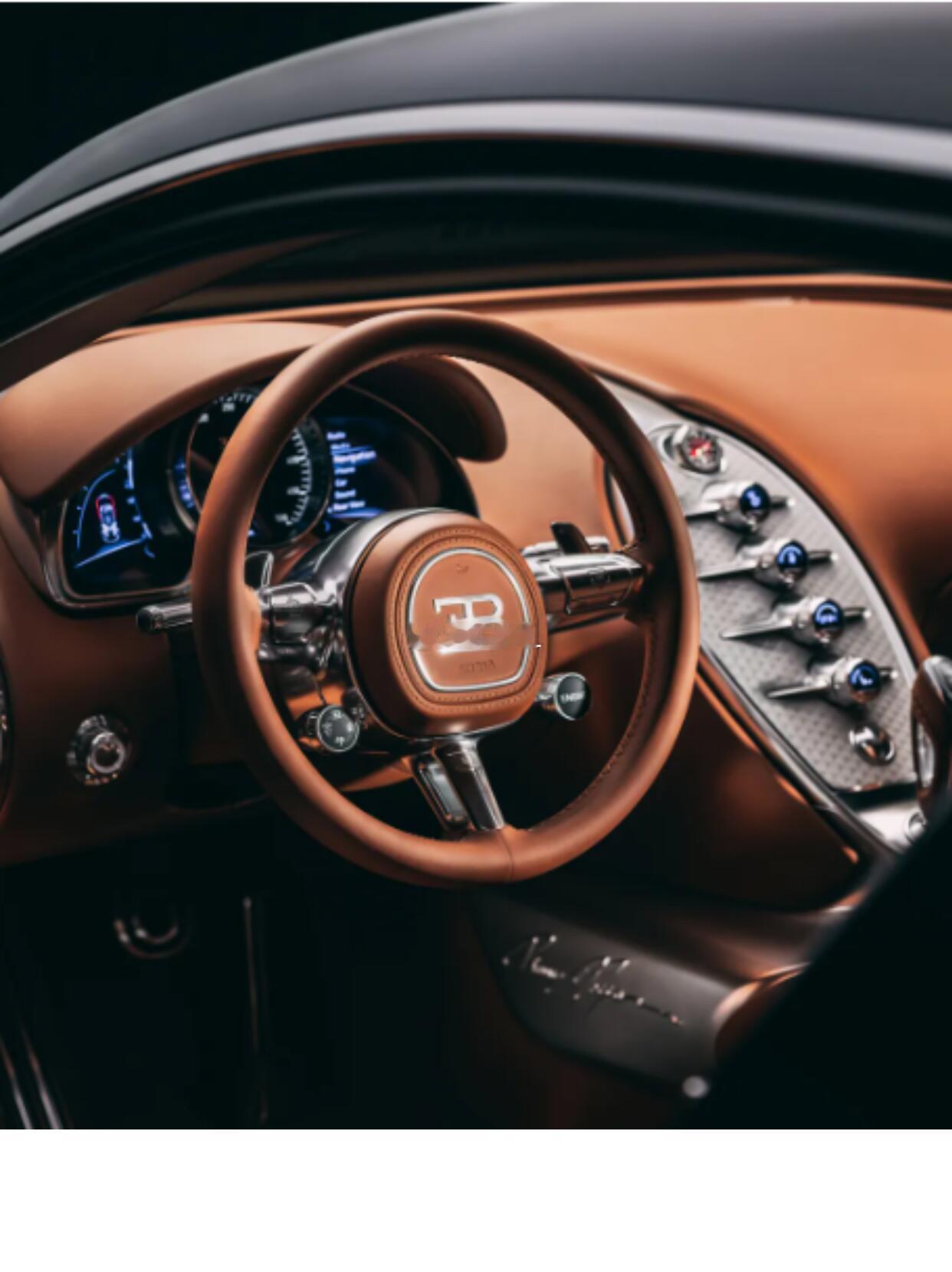 布加迪FKP：致敬威龙富有远见的创造者。这台车说白了，就一件事：布加迪把Ve