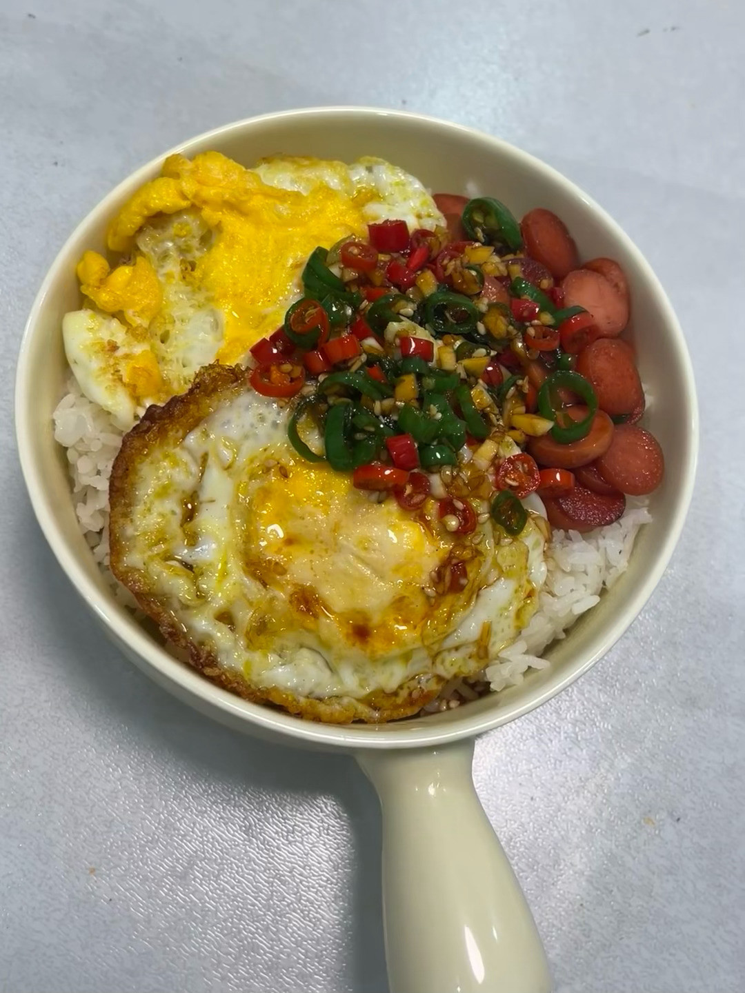 吃个漂亮拌饭🍚