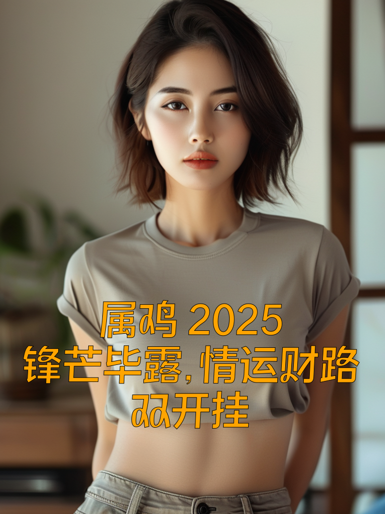 属鸡2025：锋芒毕露，情运财路双开挂
