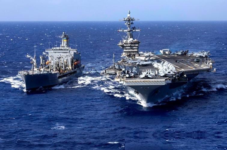 5000多号在海上硬生生熬了大半年的美国大兵，马上就要放假上岸了！目的地是泰国。