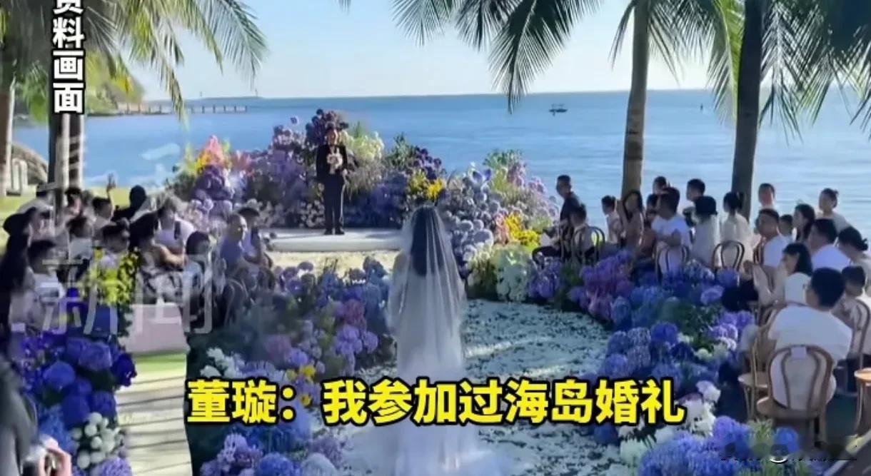 看出来了！张维伊是头婚，而董璇是头昏！张维伊和董璇要商量办婚礼，董璇想办海岛婚