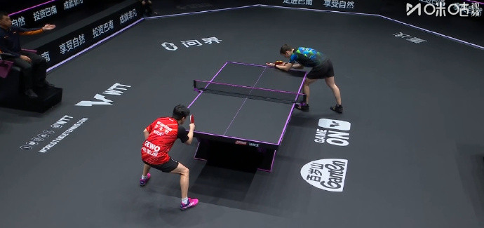 安宰贤3比2泊雷特2026WTT重庆冠军赛男单1/16，韩国选手安宰贤3-2战