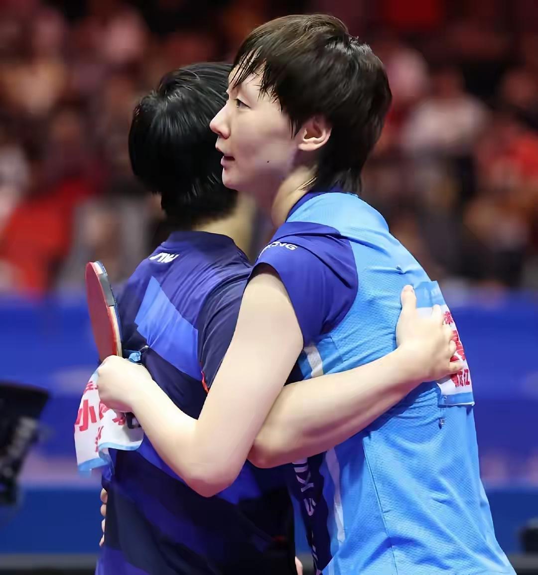 这个单打冠军对王曼昱来说，是个重大的转折点，一是打赢了陈梦这个大BOSS，二是打