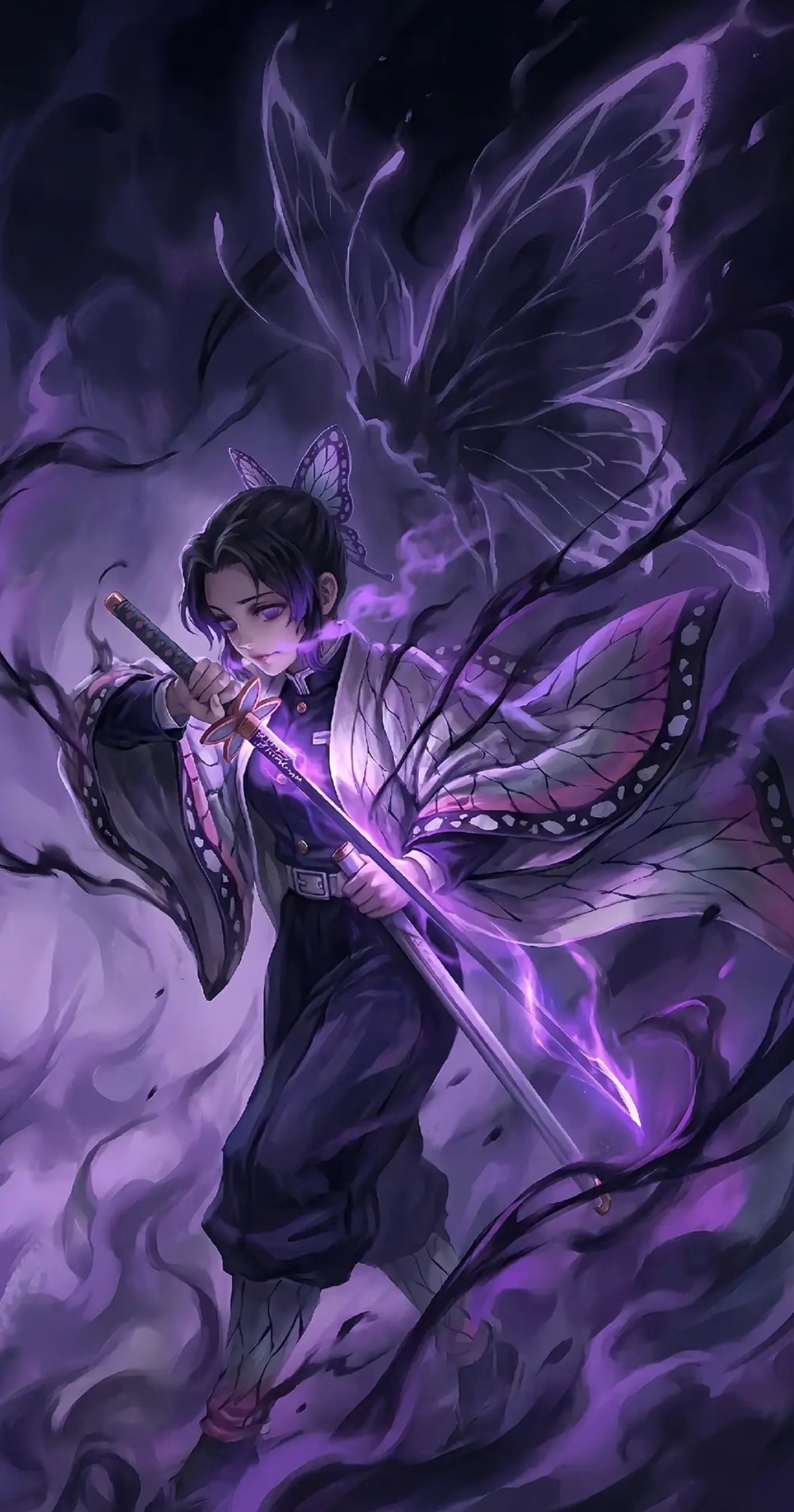 九柱的拔刀依旧华丽无比，我太爱了！动漫点评团海外动漫名场面鬼灭之刃