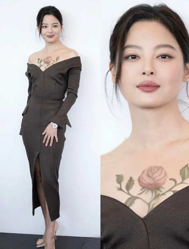 辛芷蕾胸前那朵玫瑰花，真是不查不知道，一查吓一跳——它居然不是画上去的装饰，