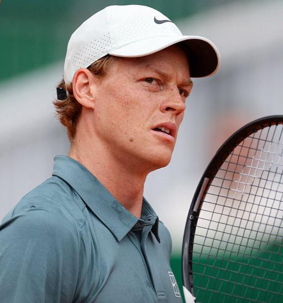 辛纳红土开门红🔥65分钟送蛋安贝尔下班！！…4月7日18:30蒙特卡洛大