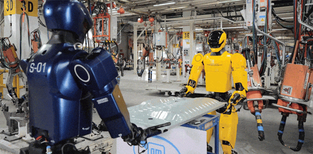 机器人最近很火啊