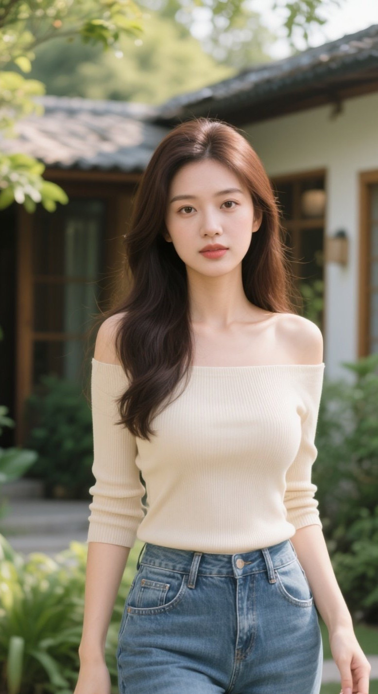 气质美女修身装，神采飞扬惹人羡慕