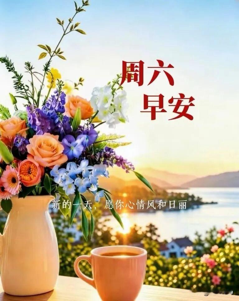 🍂²⁰²⁶/₀₉.₁₂ᵕ̈周六早安☕️🍒🍑🐎秋风浅浅，晨光温柔，