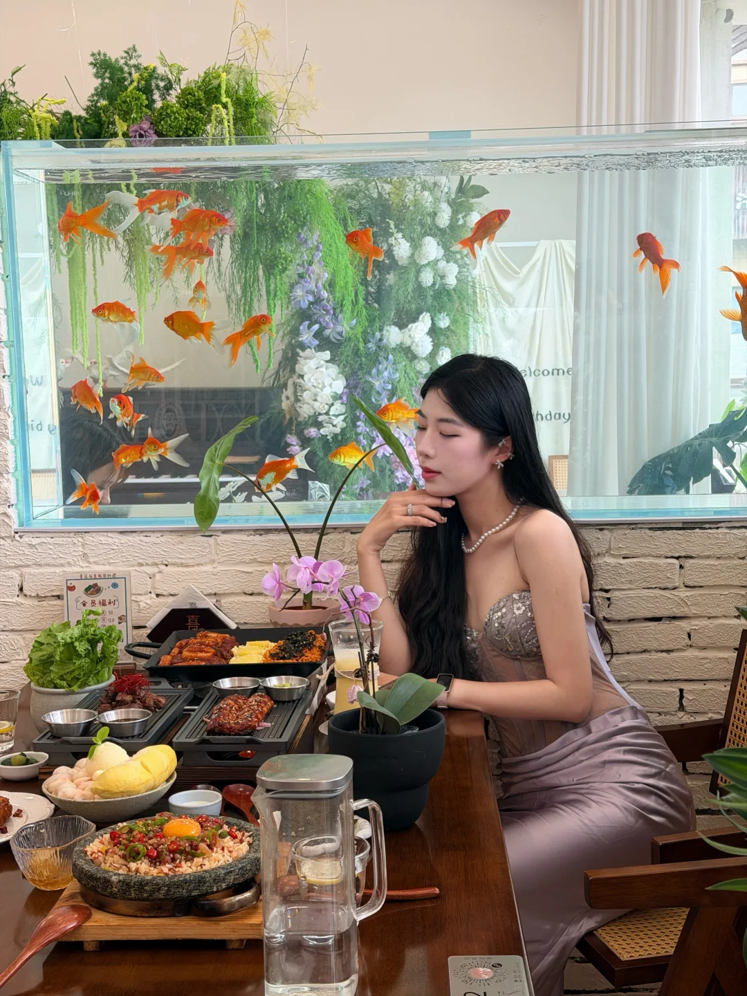 德兴！！有发财鱼缸的超好吃花园韩式料理🥺
