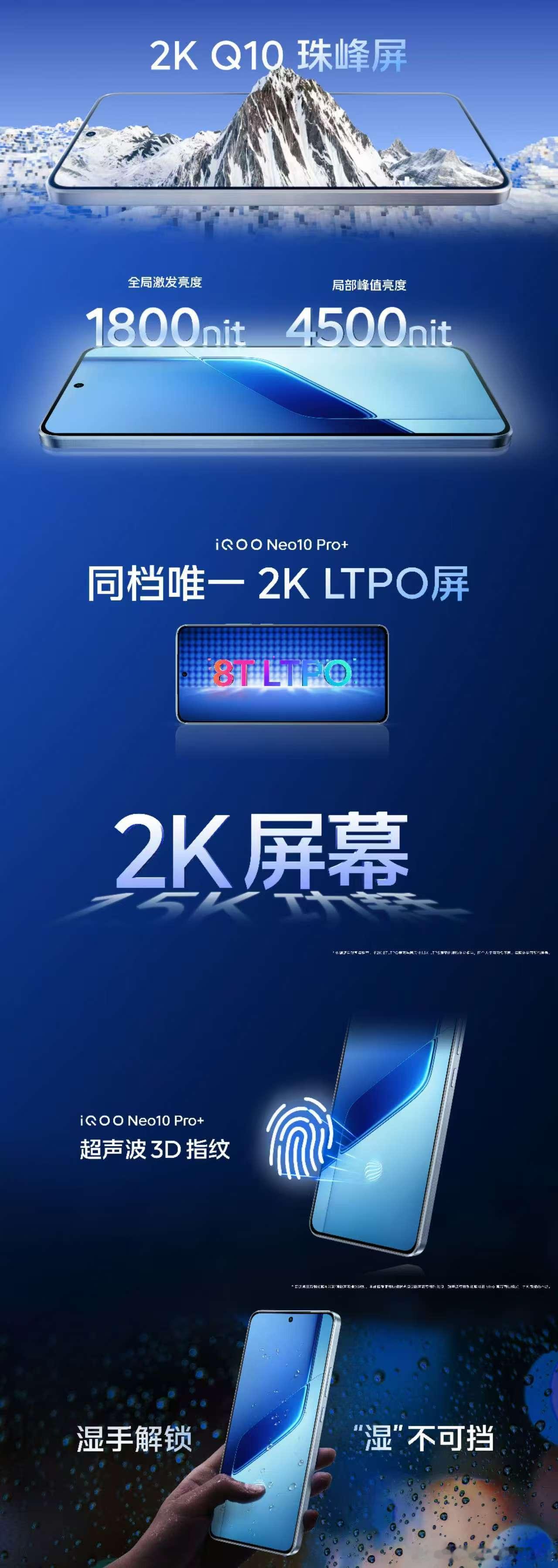 iQOONeo10Pro+本来以为这机器上个1.5K屏就差不多了，没想到直
