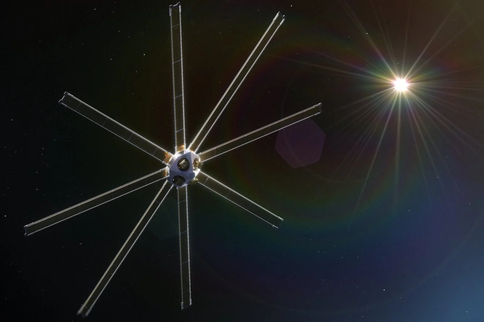 卫星绕着地球转，每天大约有三分之一的时间，躲在地球的影子里。没有阳光，太阳能电池