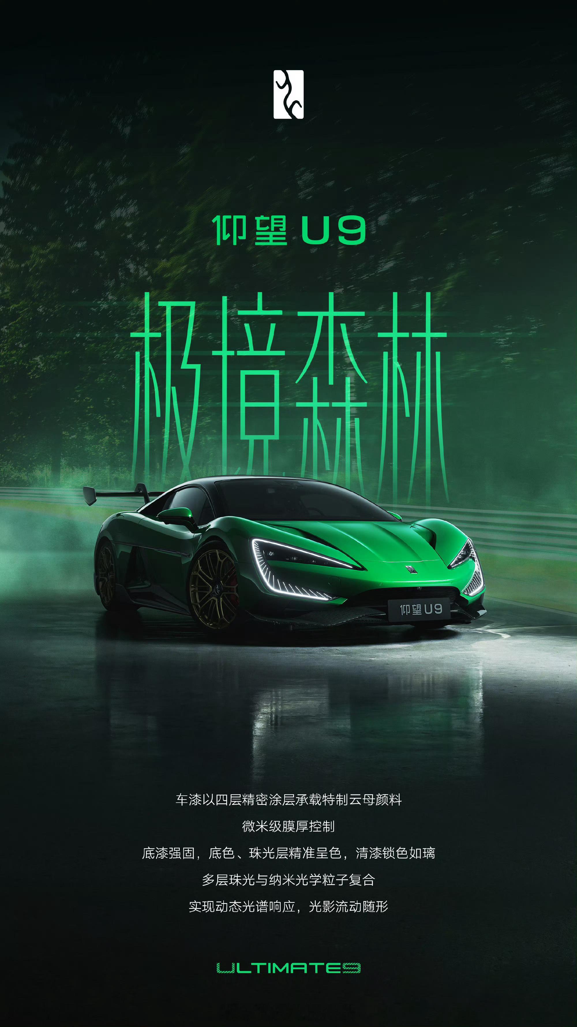 要想生活过得去，那就必须带点绿，不过能买上仰望U9的朋友，那生活必然美滋滋啊。仰