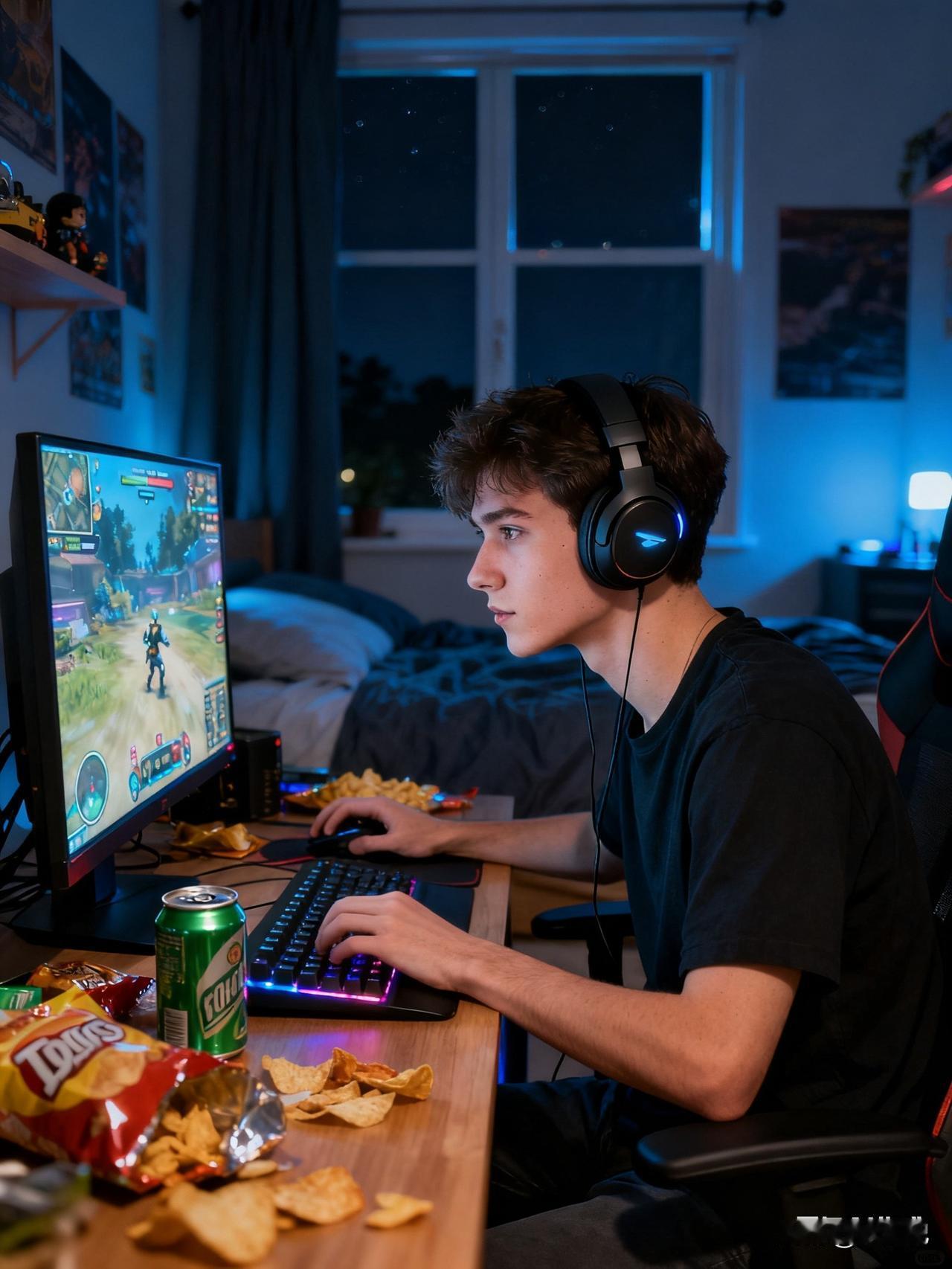 熬夜玩游戏竟诱发脑膜炎？家人应该痛到无法呼吸吧！[哭哭]30岁小