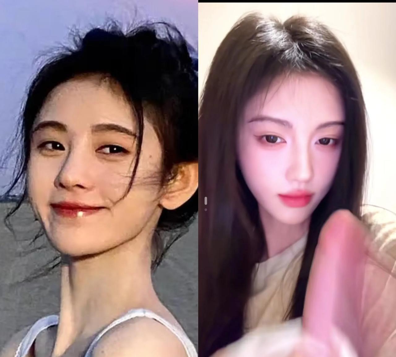鞠婧祎也没想到就做了一个小小的改变竟然都美出了一个新高度，估计又要被大家竞相