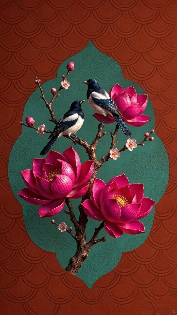 芳香四季花卉主题壁纸