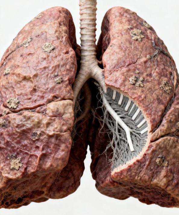 肺纤维化就是一团“燥瘀”：一张方子润燥通络，气道通了，肺功能就强了古医书有