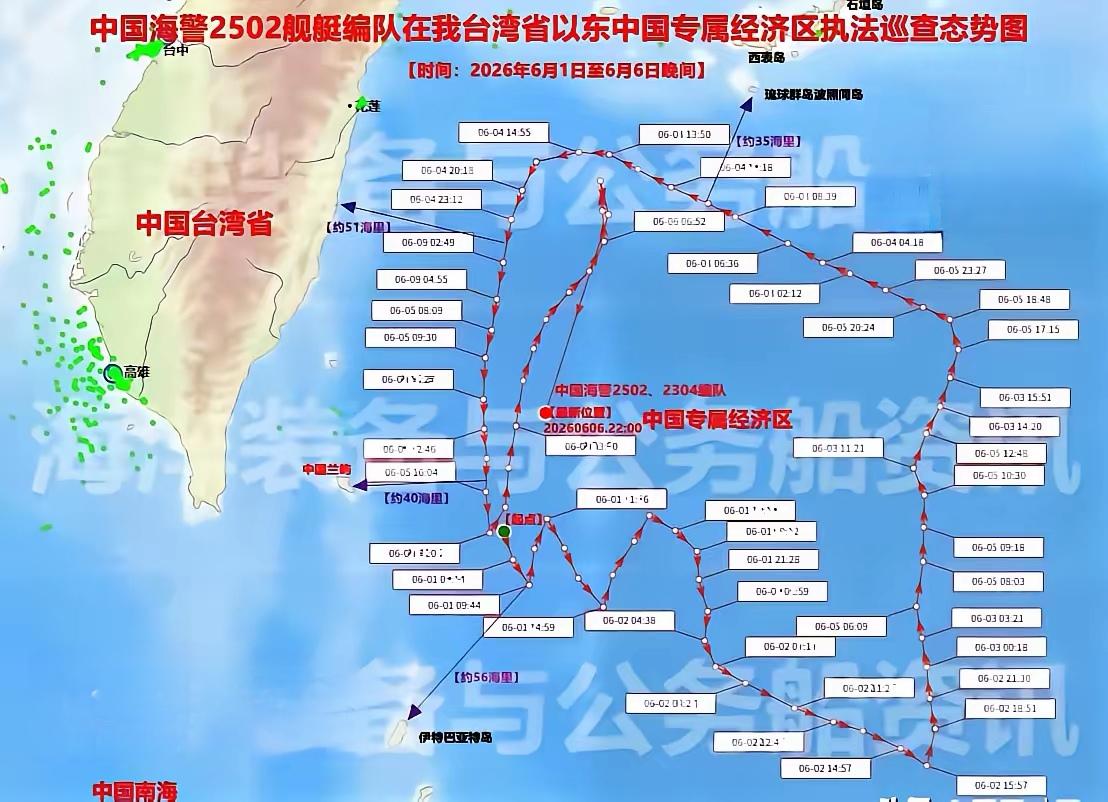 台湾问题迈出实质性一步！交通运输部的“海巡06”“海巡09”“海巡08”和“东海