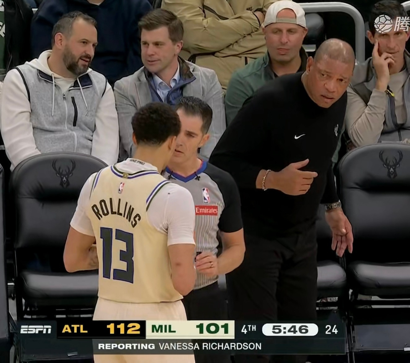 老李这个表情笑死我了老鹰vs雄鹿