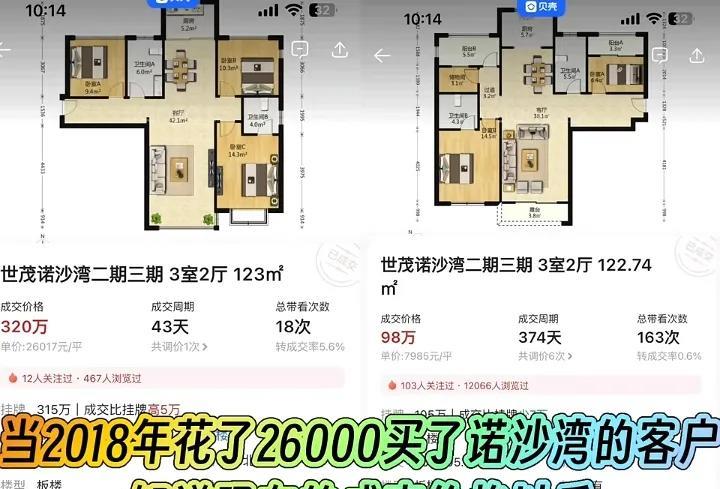 很多人一说房价就嗷嗷，哭诉从2018到现在，房价降了多少啦。那怎么不想一想，2