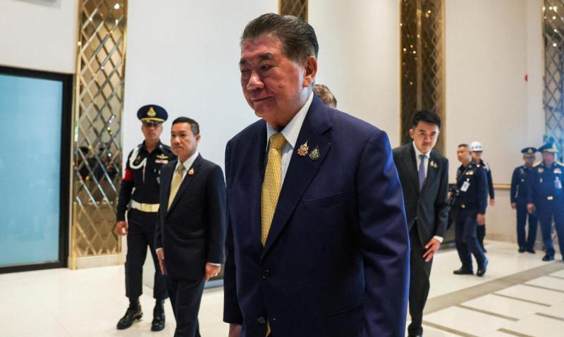 出乎意料！普坦对于他信被泰国法院判处1年监禁一事缄口不言。实际上，普坦是他信的重