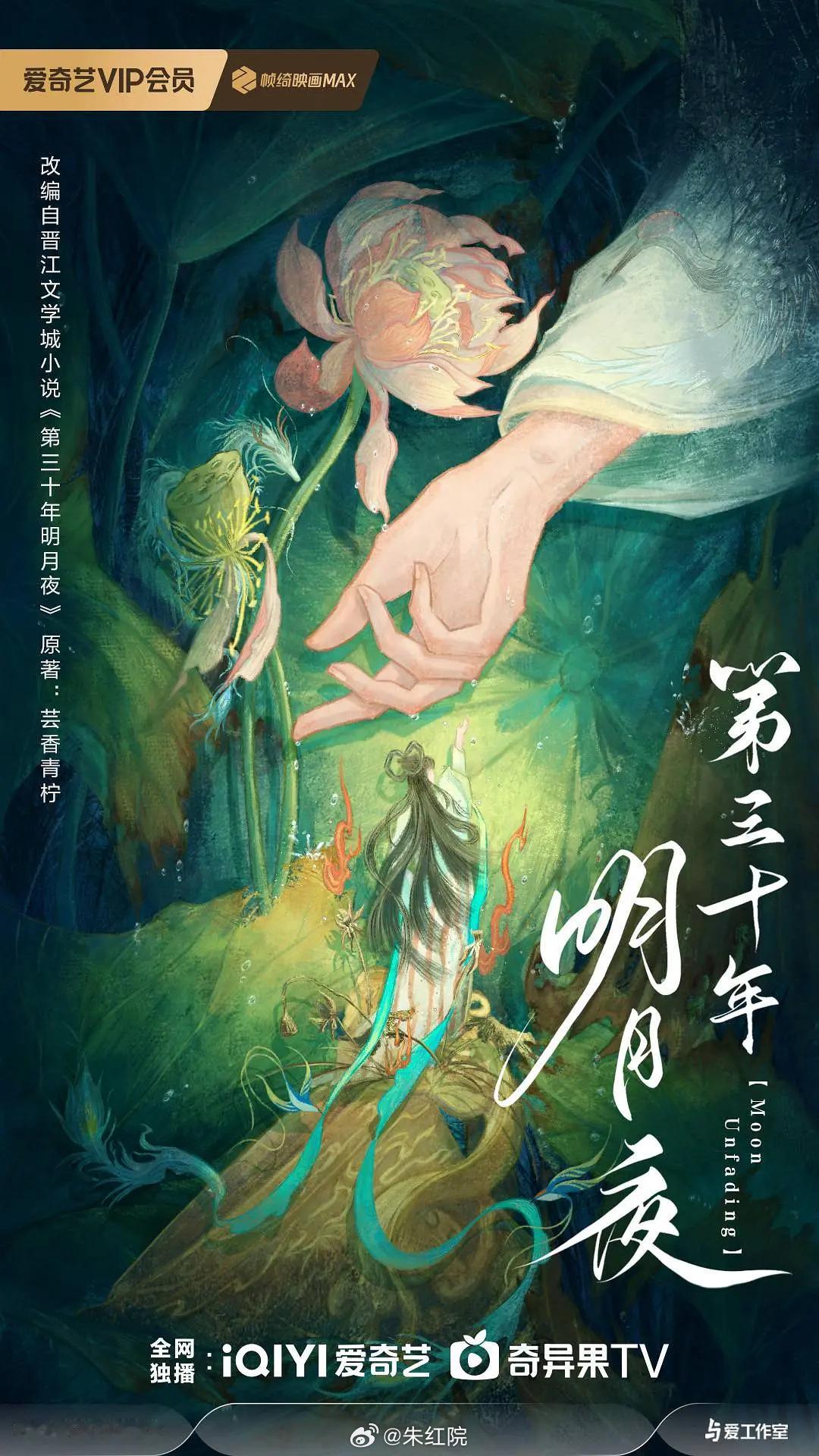 爱奇艺古装剧《第三十年明月夜》王楚然简介：根据芸香青柠同名小说改编。讲述了被困湖