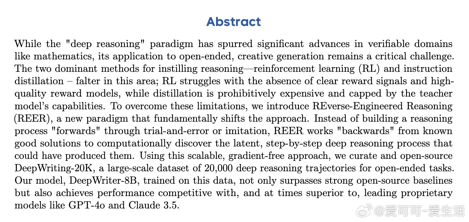 《Reverse-EngineeredReasoningforOp
