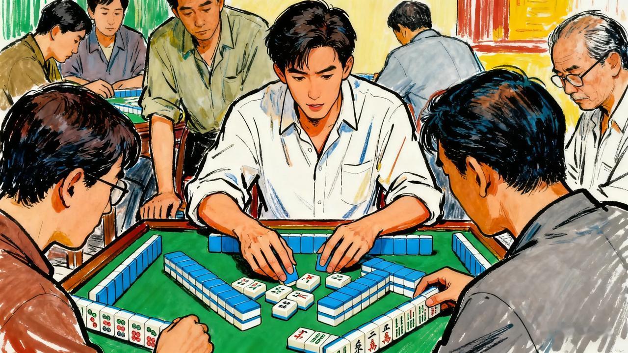 发现了没有，打麻将的人，千万别手气顺就贪大求全。一门心思追清一色、大三元，