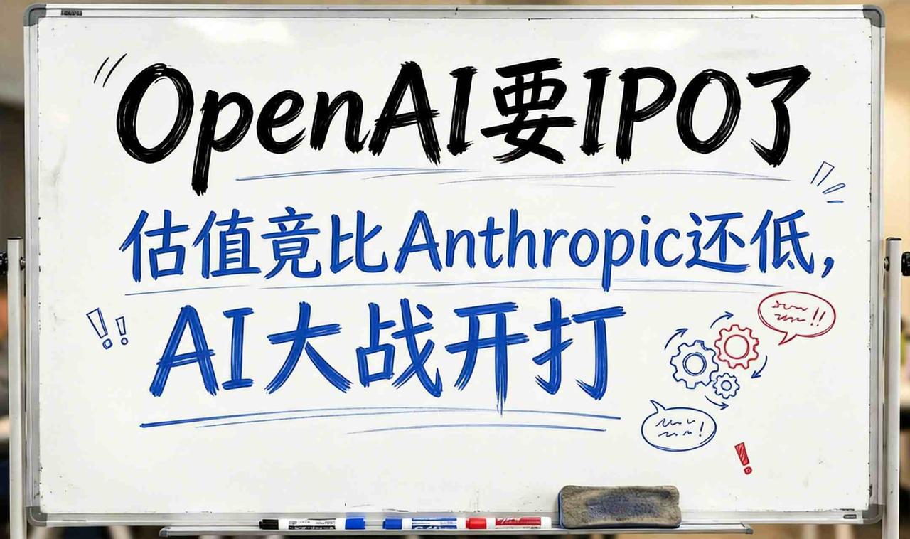 💥震惊！OpenAI要IPO，估值竟然比小弟Anthropic还低？你没