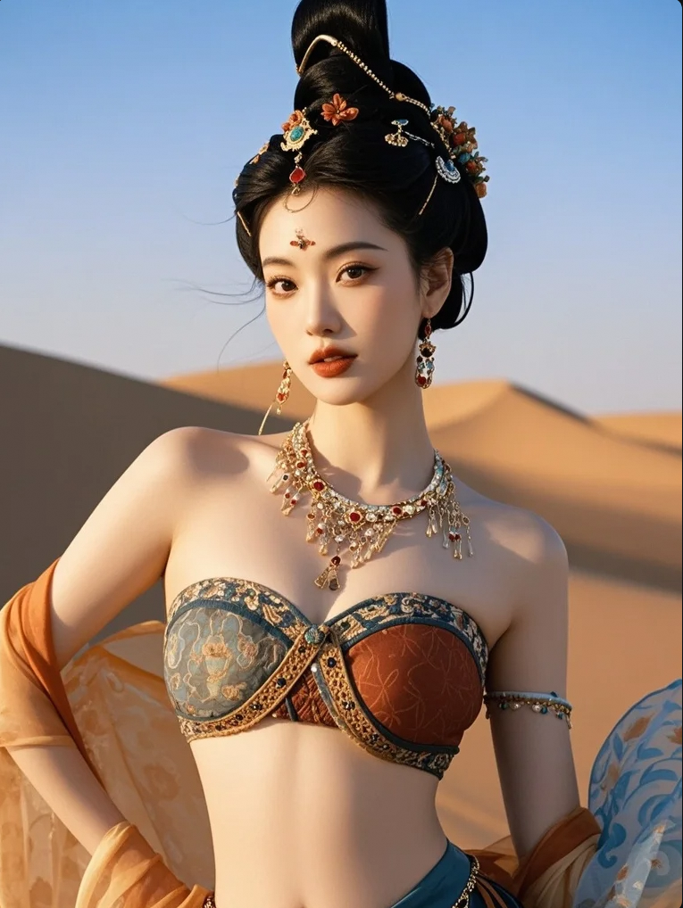 三秒内点赞，今晚梦见敦煌仙子🧚♀️