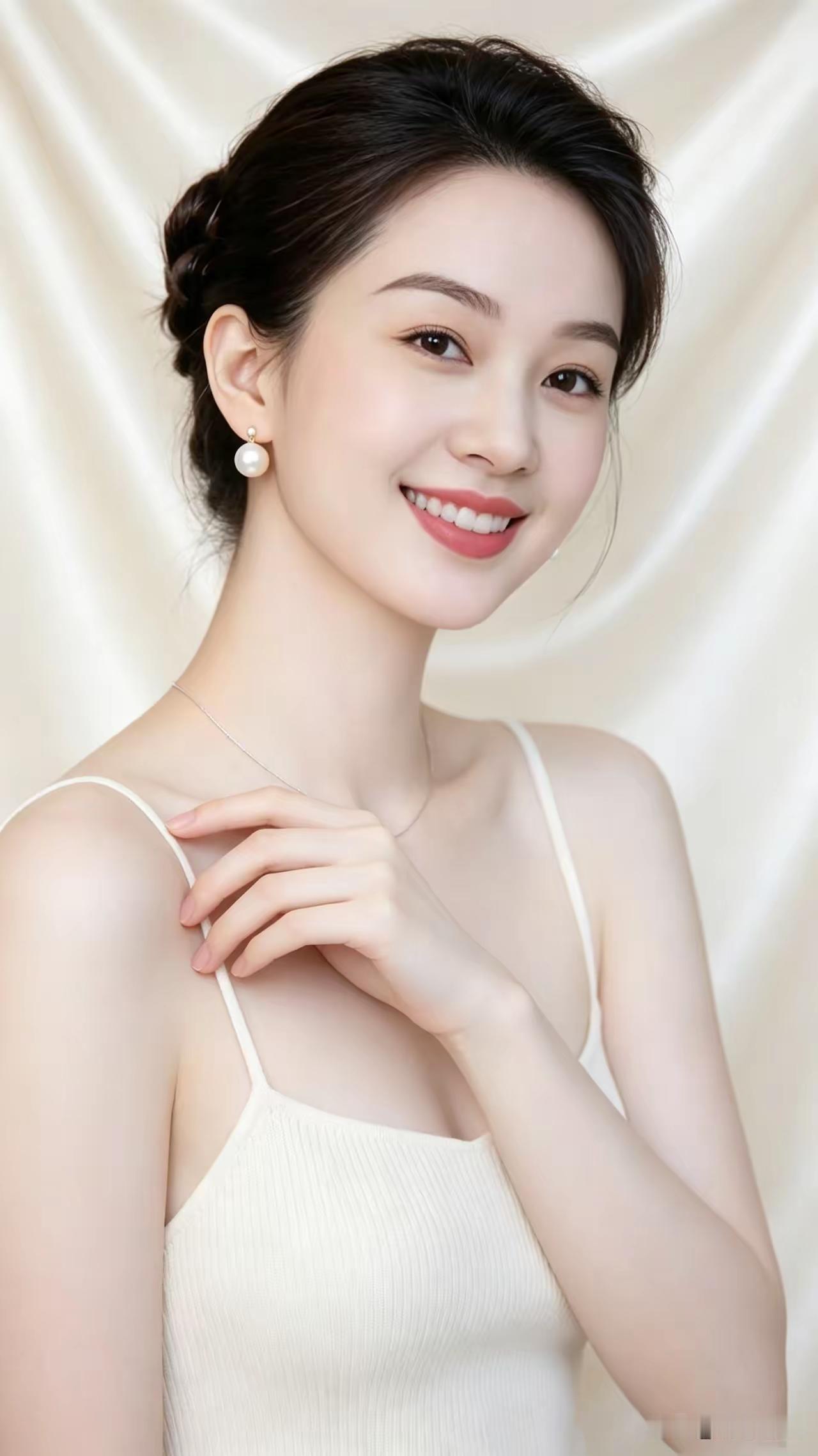 笑靥如花，玉佩轻摇。