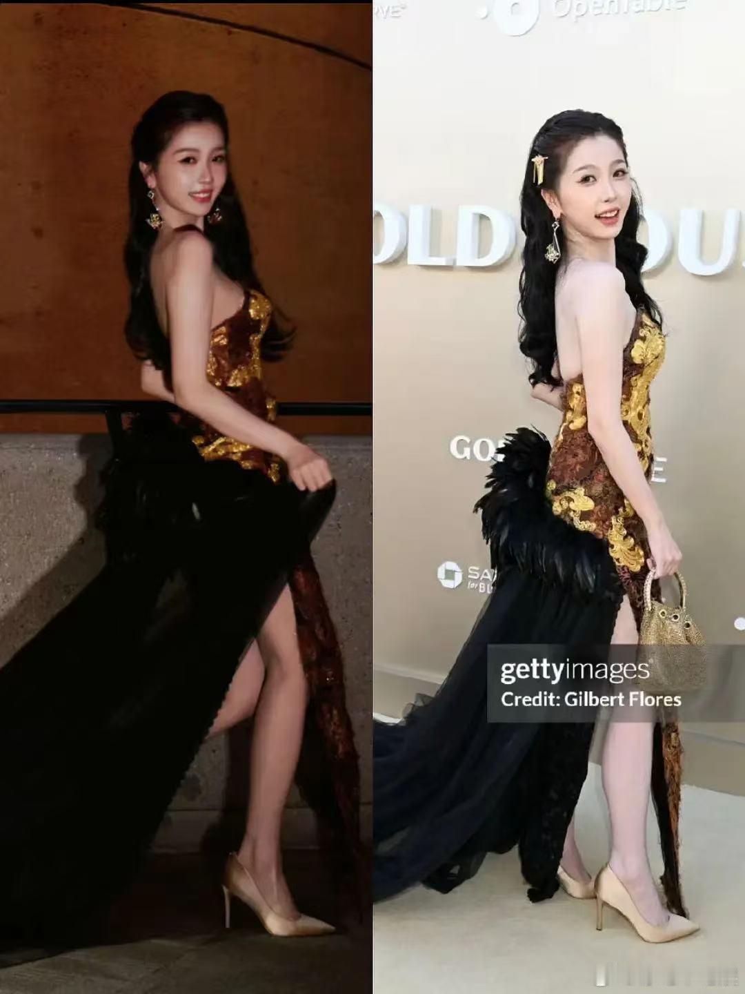 虞书欣这图p的给人一种身高永远是一个谜的感觉。