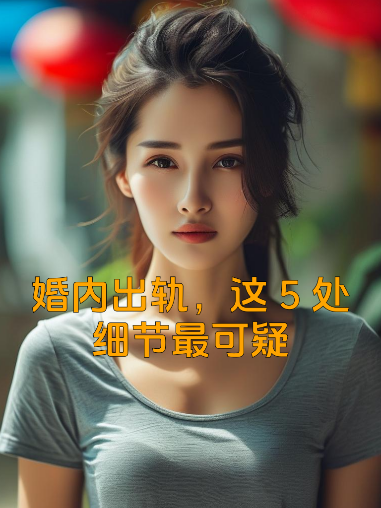 婚内出轨，这5处细节最可疑